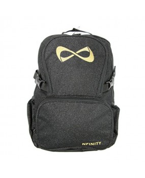 Sac NFINITY Black Sparkle Noir Pailleté Logo Gold - 