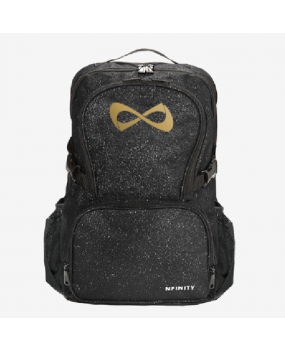 Sac NFINITY Black Sparkle Noir Pailleté Logo Gold - 