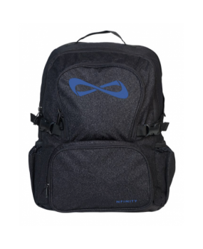 Sac NFINITY Black Sparkle Noir pailleté logo Bleu