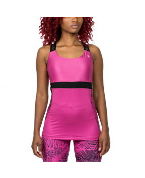 Débardeur Rose WORKOUT EMPIRE High Performance Tank Top PASSION